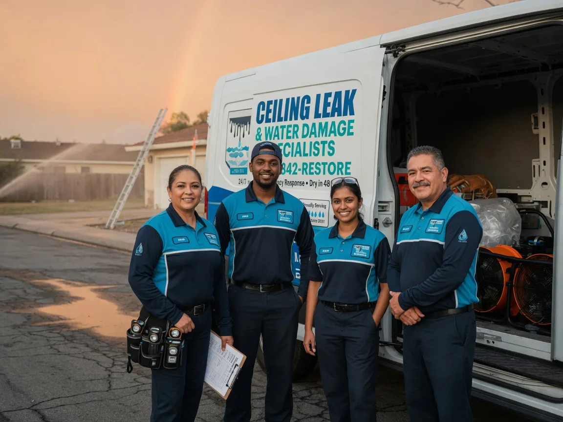 Ceiling Leak Cleanup company in Zionsville, PA